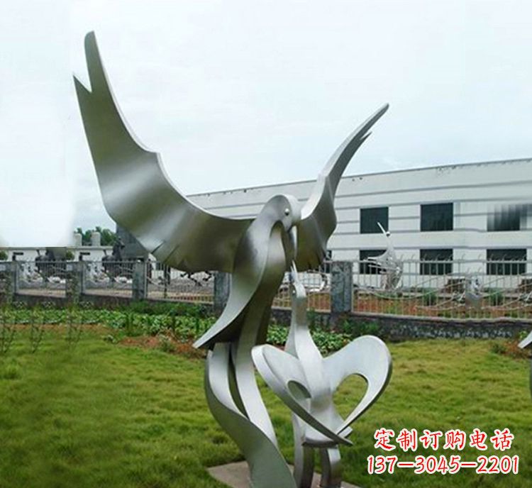 聊城静谧传承——不锈钢动物雕塑