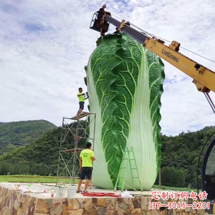 聊城白菜石雕凳给您的景观增添一份精致