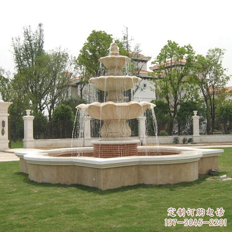 聊城砂岩景观喷泉雕塑——美丽耐久的自然之美
