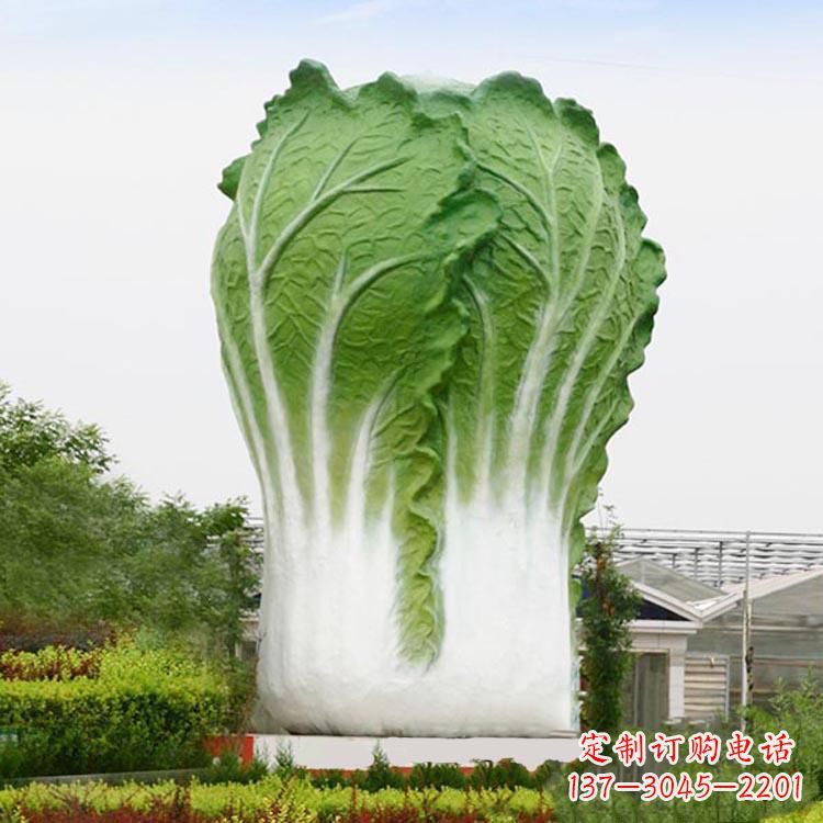 聊城白菜雕塑极致精致的艺术装饰