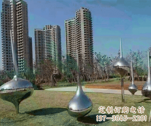 聊城精致的不锈钢陀螺雕塑