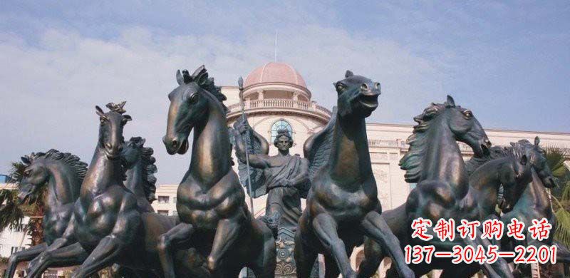 聊城阿波罗战车铜雕222