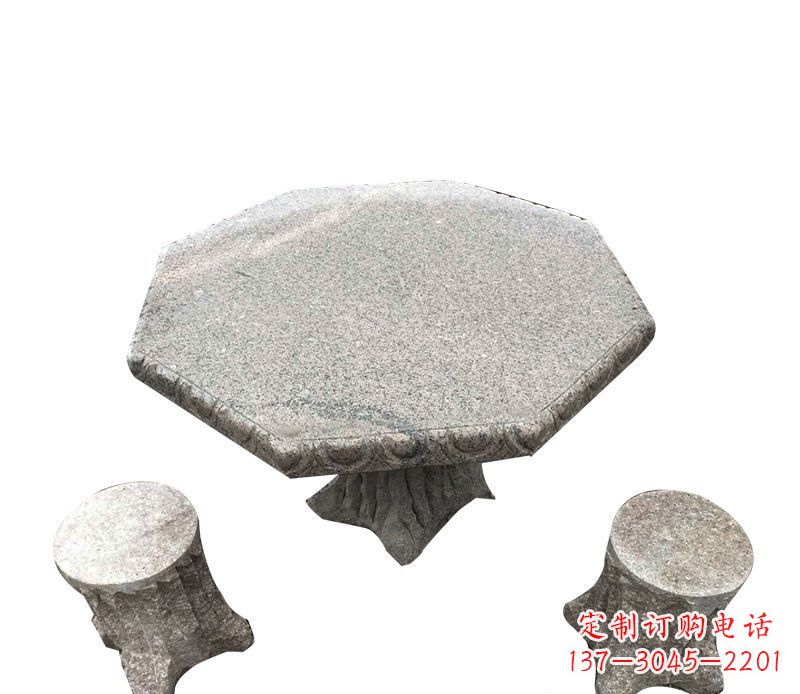 聊城八角石桌凳系列