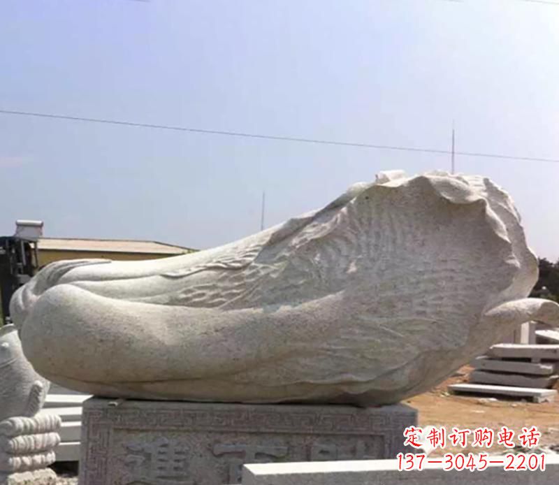 聊城白菜大理石雕塑