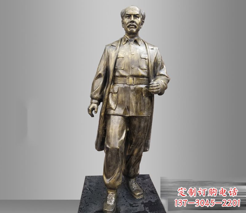 聊城白求恩纪念铜雕