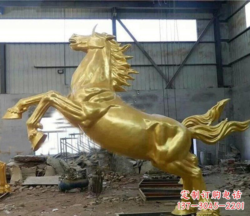 聊城精致马铜雕塑