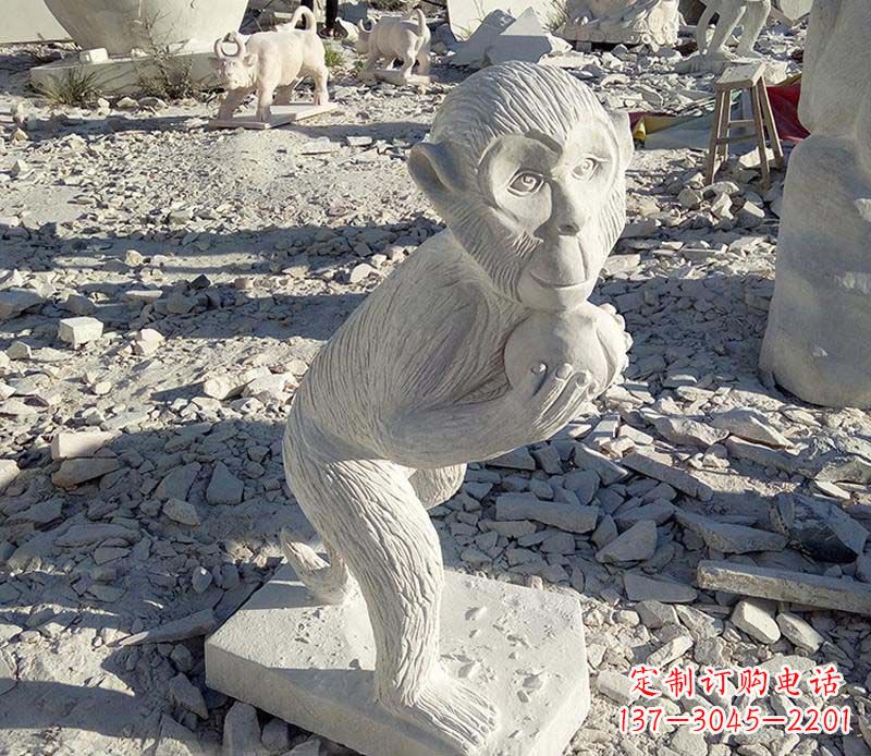 聊城“猴子石雕”——精致细腻的石头精雕