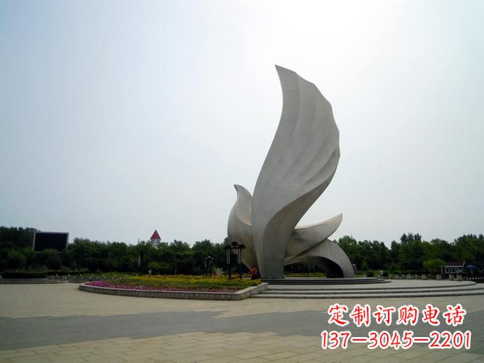 聊城北戴河奥林匹克公园鸽子雕像
