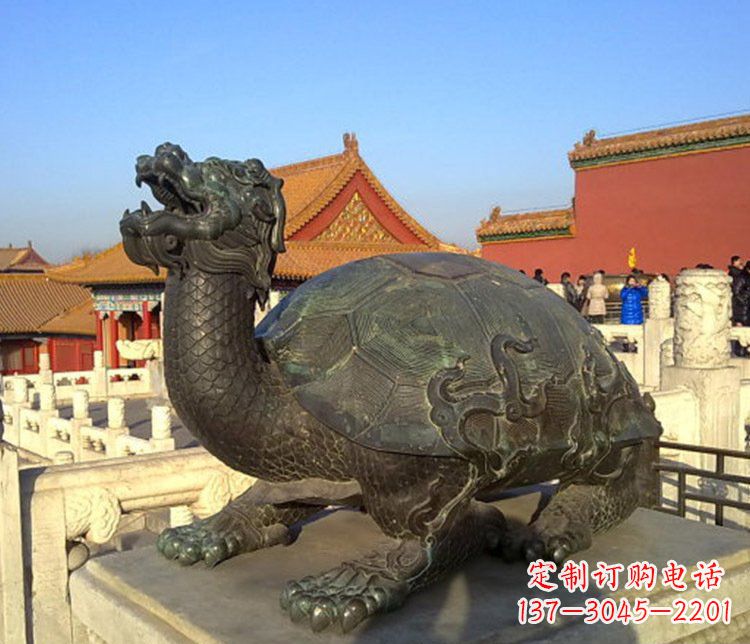 聊城龙之精髓铜雕摆件