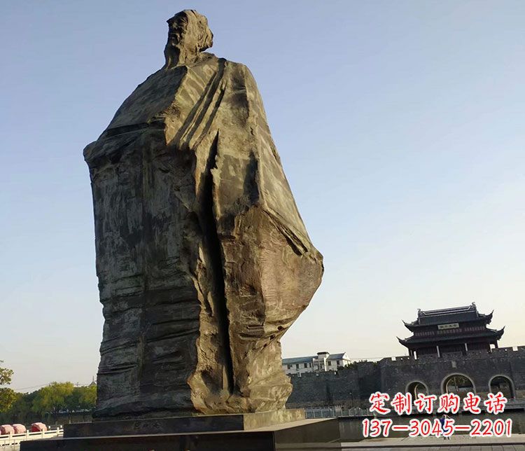 聊城范仲淹精神从文学到石雕