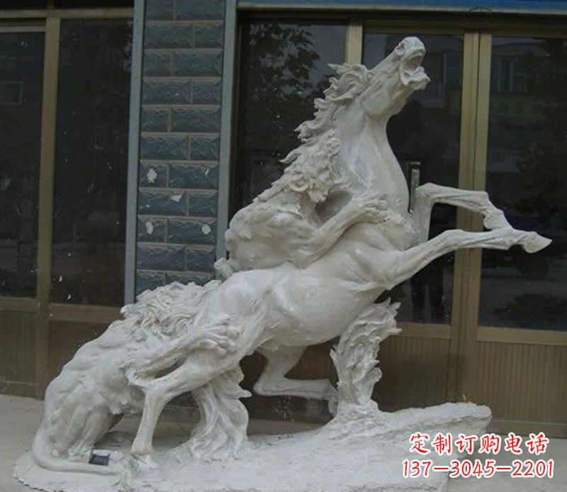 聊城奔马石雕