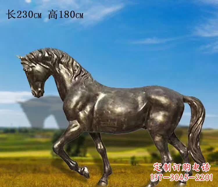 聊城马铜雕,传承古老文化