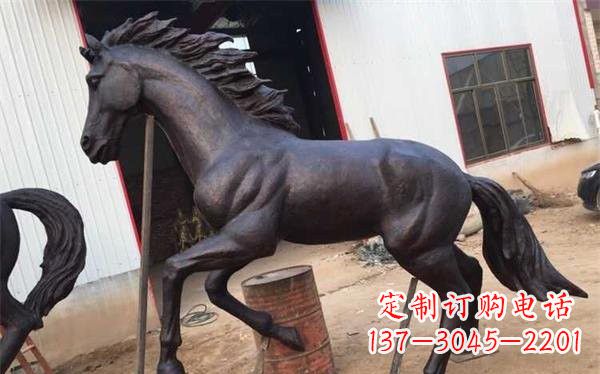 聊城马之铜雕