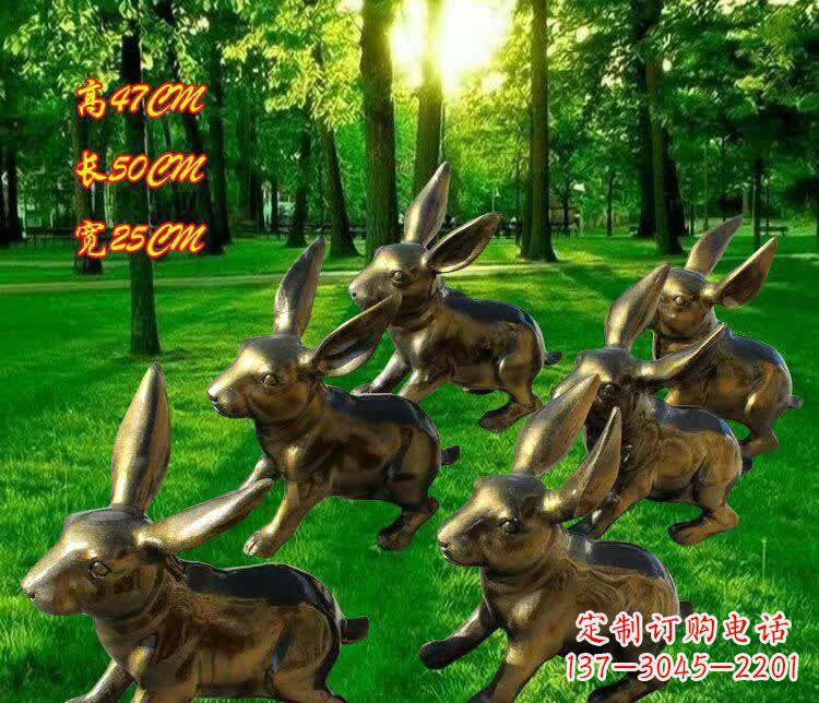 聊城兔子雕塑——激情活力的象征