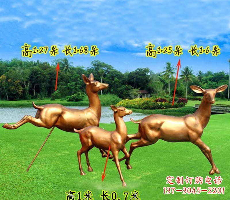 聊城高端仿铜动物雕塑