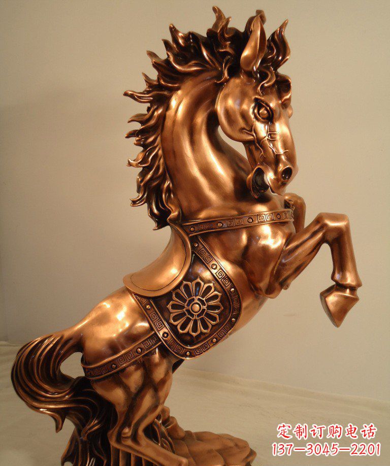 聊城精美的仿铜马雕塑
