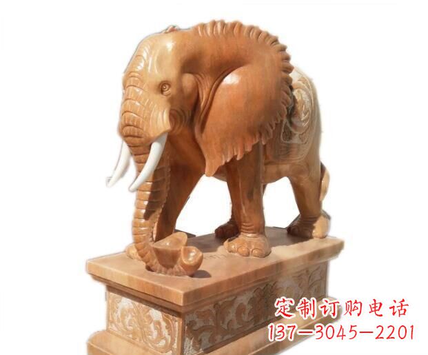 聊城大象石雕