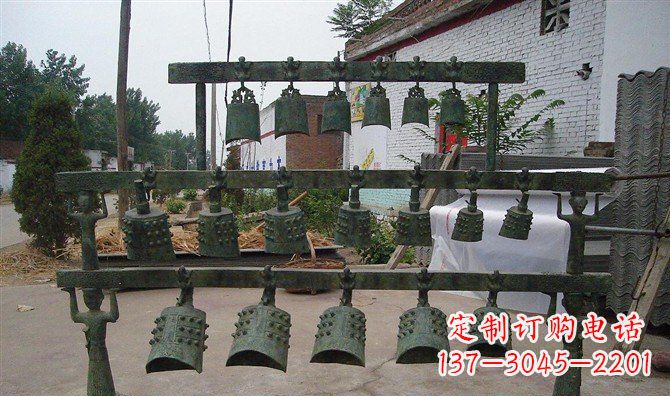 聊城编钟古铜雕仿古精美音乐器