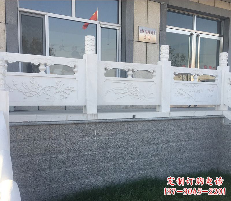 聊城经典汉白玉栏板