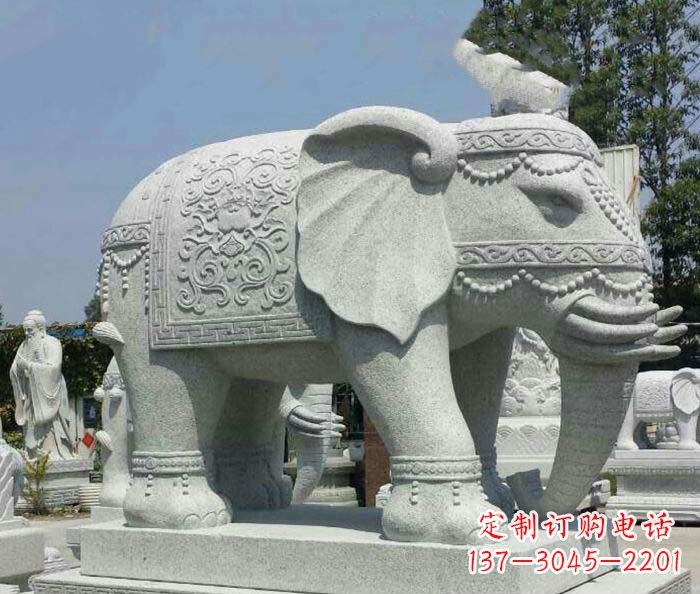 聊城大象石雕，缅甸之美