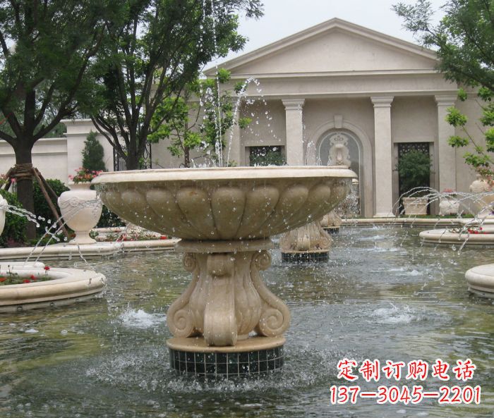 聊城欧式喷泉石雕精致而又美观