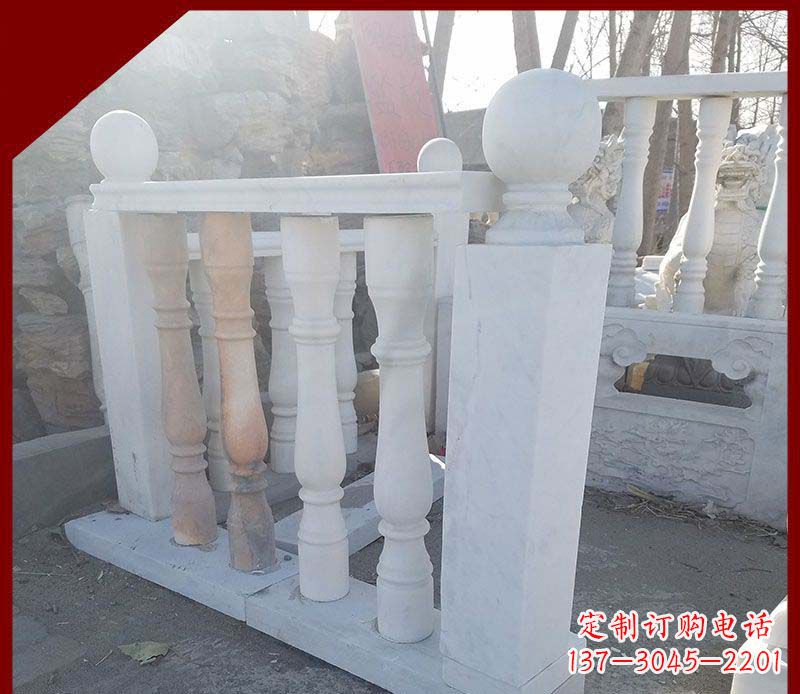 聊城别墅石雕栏杆