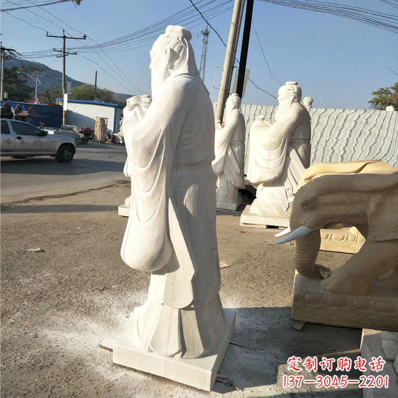 聊城孔子——玻璃钢雕塑的象征
