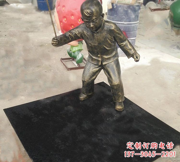 聊城玻璃钢陀螺雕塑