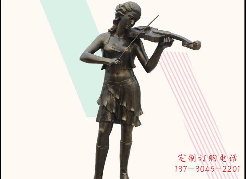 聊城玻璃钢雕刻的女孩