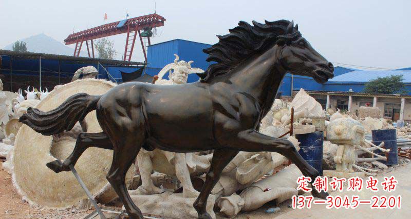 聊城玻璃钢动物雕塑——精致而又充满动感