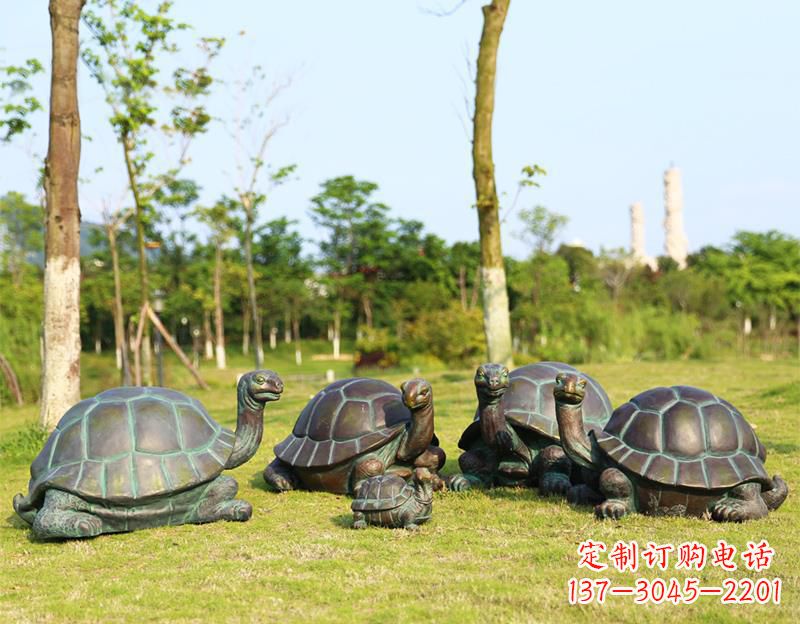 聊城玻璃钢乌龟雕塑——融合古典和现代的精美杰作