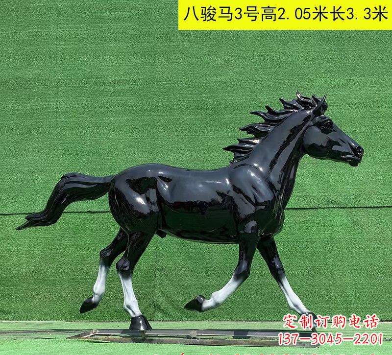 聊城玻璃钢马雕塑一种特殊的艺术品