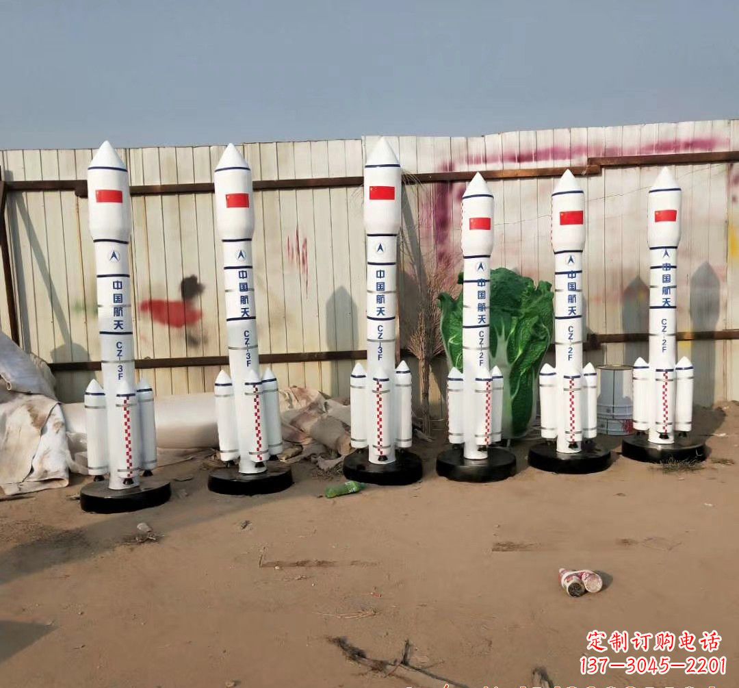 聊城火箭雕塑现代景观艺术的精彩绽放