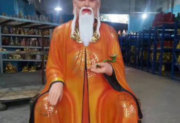 聊城玻璃钢彩绘佛像钟雕塑——精美宗教艺术装饰