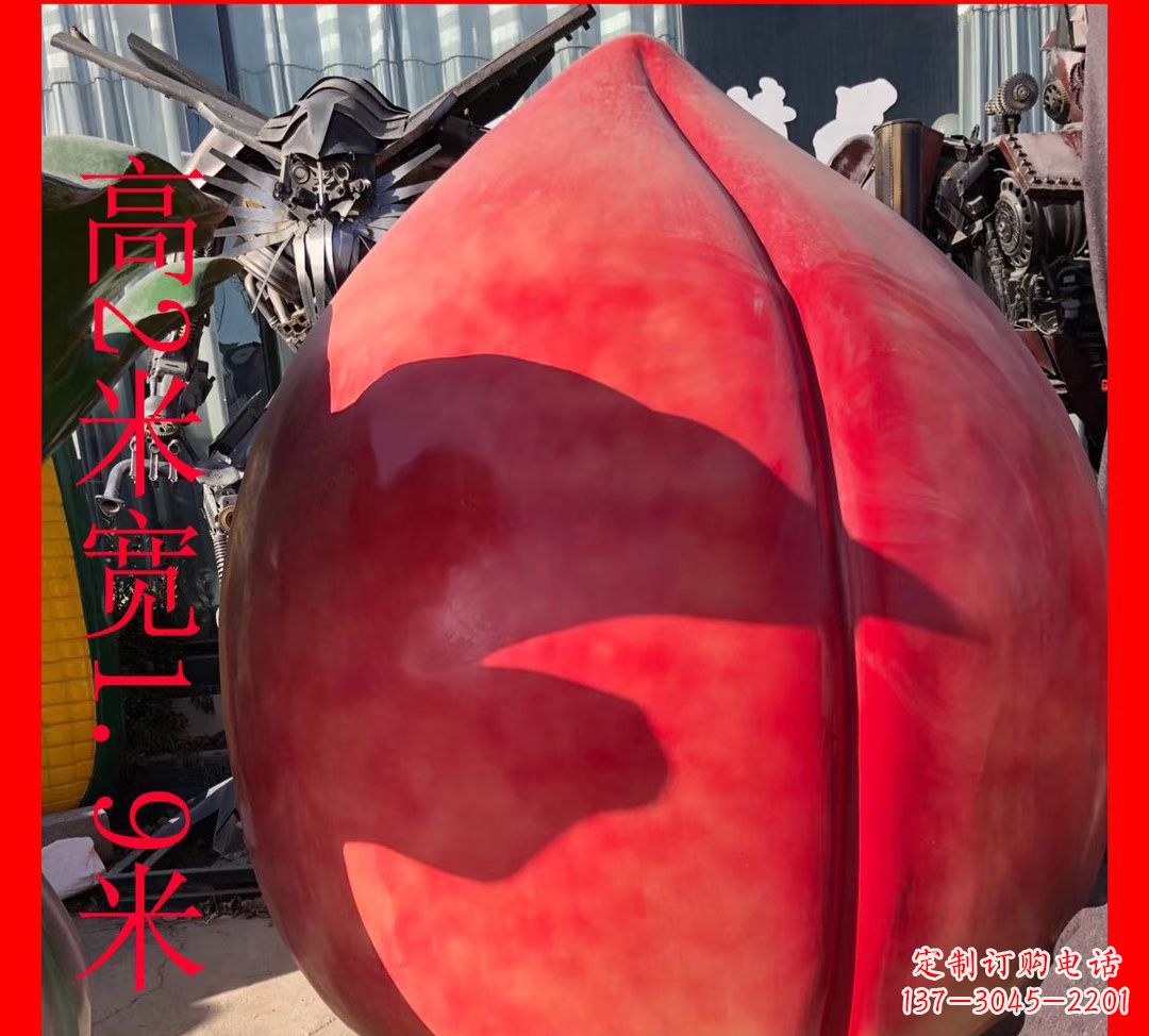 聊城玻璃钢水果雕塑——给你一个美好的景观