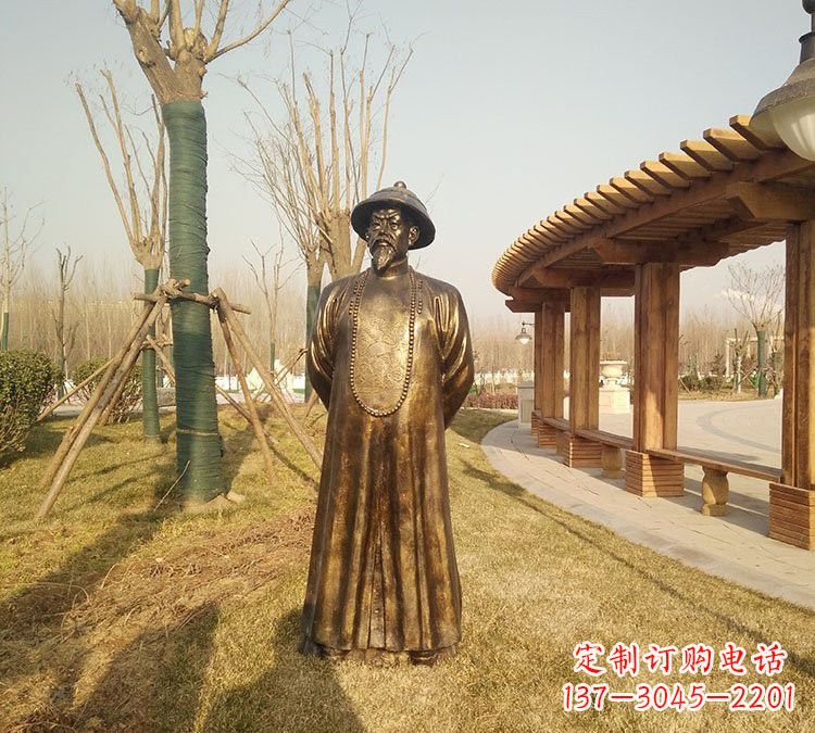 聊城林则徐玻璃钢雕塑突破传统材料的创新之作
