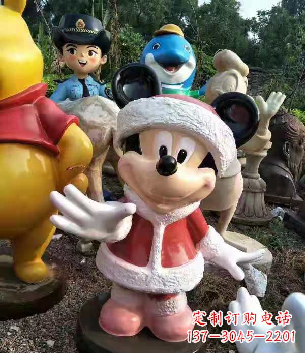 聊城玻璃钢制米老鼠雕塑