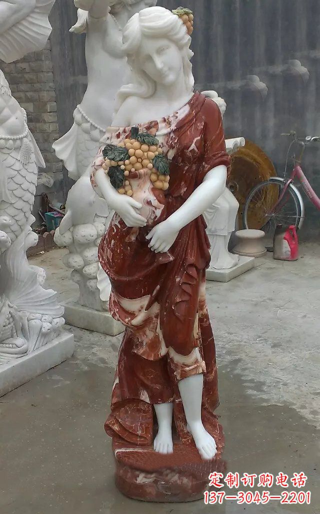 聊城玻璃钢之美——女性雕塑