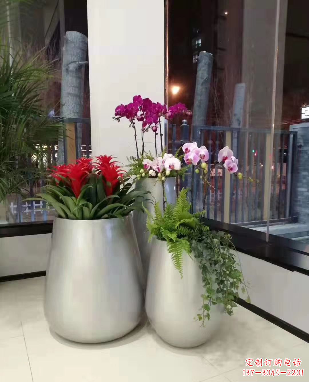 聊城玻璃钢花盆雕塑艺术之美