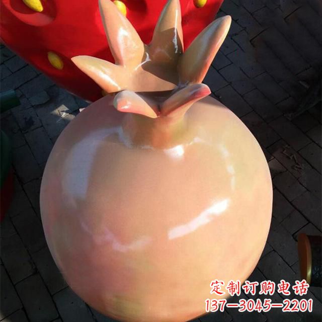 聊城石榴雕塑绚丽多彩的艺术瑰宝