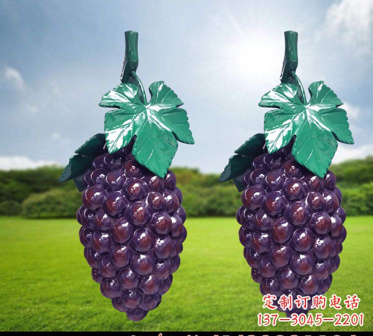 聊城玻璃钢水果雕塑创造出一个美丽的世界