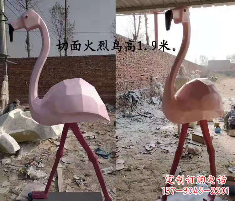 聊城玻璃钢仙鹤雕塑——灵动的艺术美学