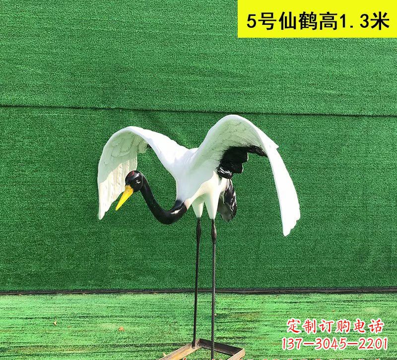 聊城仙鹤雕塑经典之美