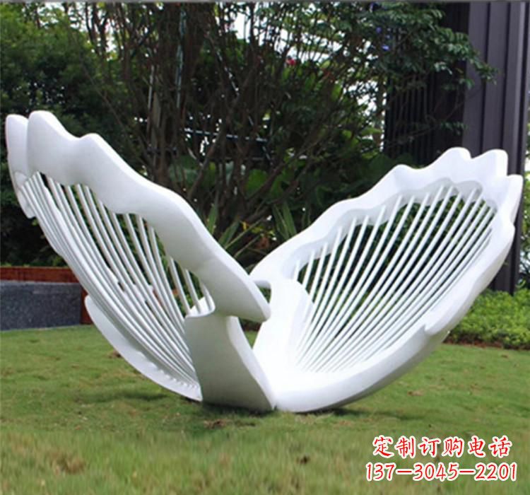 聊城不锈钢贝壳雕塑艺术精品