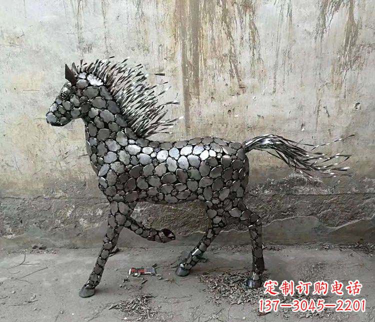 聊城不锈钢奔马雕塑艺术与自由的象征