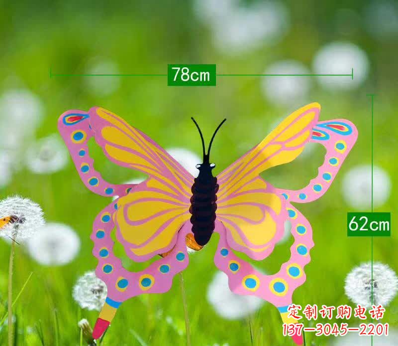 聊城不锈钢蝴蝶雕塑美观耐用的艺术品