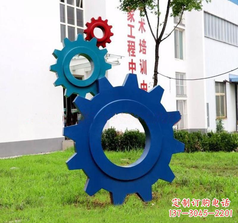 聊城不锈钢齿轮雕塑创新艺术的结晶