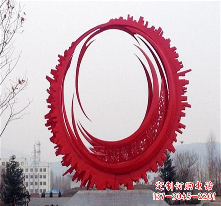 聊城不锈钢齿轮雕塑令人惊叹的精细艺术