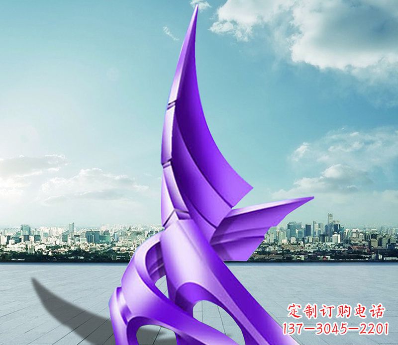 聊城不锈钢船帆雕塑静谧的海洋美景