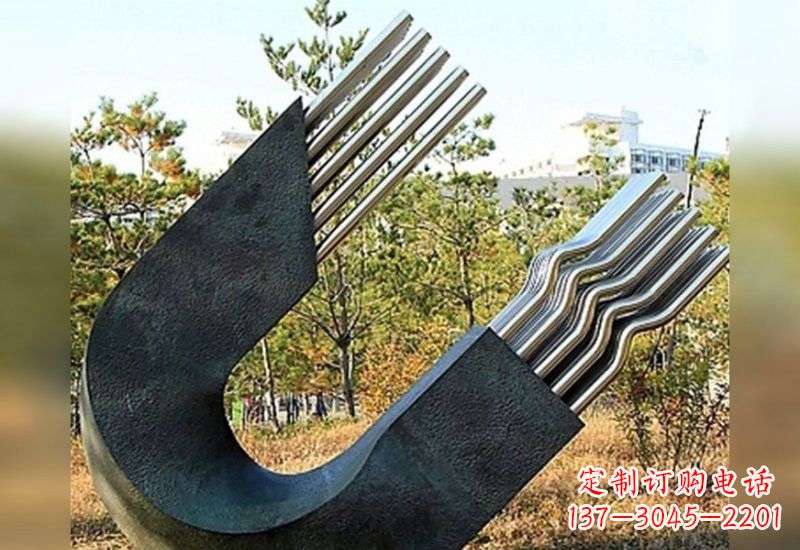 聊城不锈钢磁铁雕塑绚丽多彩的艺术珍品